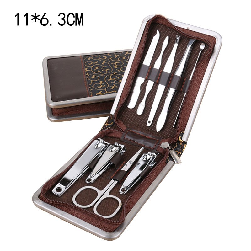 19pcs of One Set Multifunctional Nail Trimmer Portable Manicure Kit Durable Nail Clippers Useful Nail Cutter for Man Woman Home: G355822
