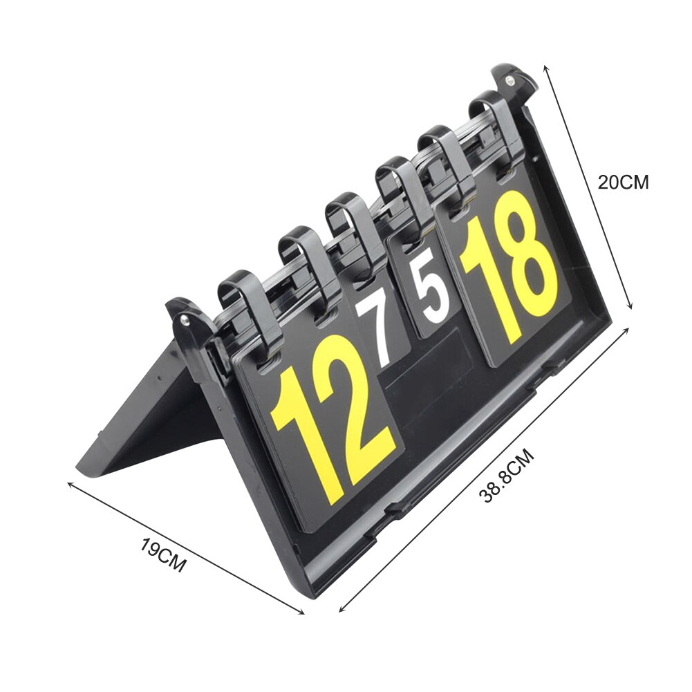 Digital Tabletop Sports Scoreboard Football Volleyball Basketball 4-Digit Score Board Table Tennis Tool Basketball Digital Score