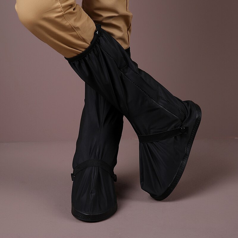 Sykkelsko trekk skotrekk støvler trekk vanntette reflekser regnstøvler gjenbrukbare menn kvinner motorsykkel sykkel alle årstider