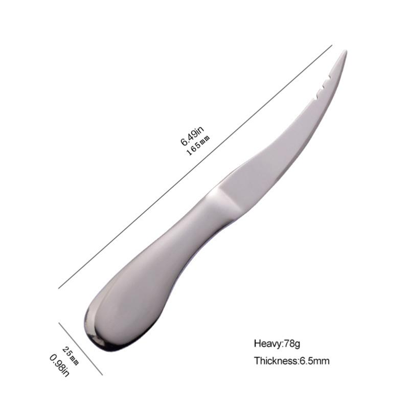 Roestvrijstalen Garnalen Lijn Cleaner Gaan Garnalen Draad Mes Cleaning Garnalen Darmen Snijden Mes Open Garnalen Terug Keuken Tool: C