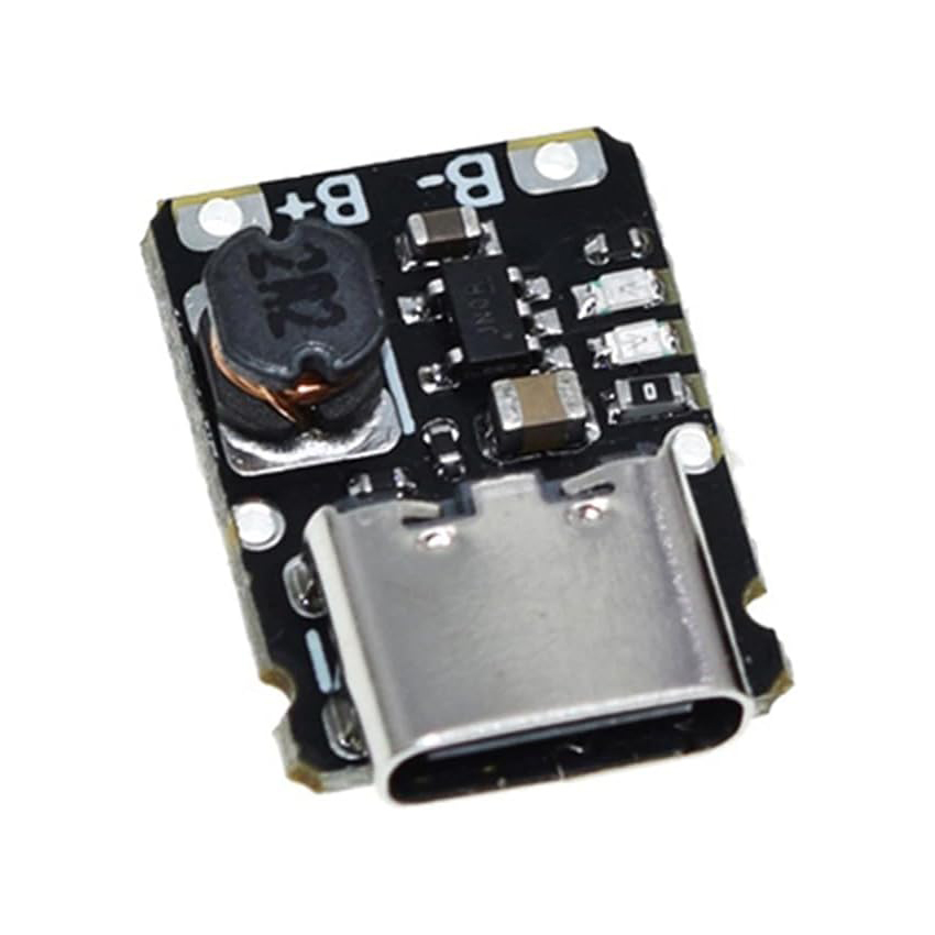 Placa de carga y descarga de batería de litio, 5/10 piezas, TP4057, 1A, 3,7 V, con protección Tipo C, USB C, Li-ion