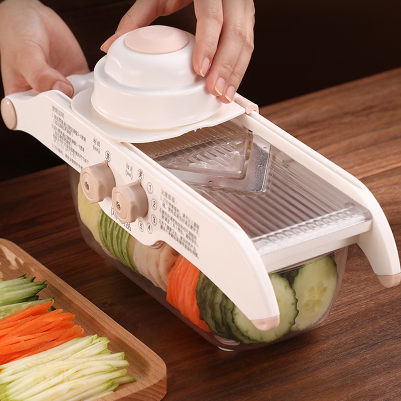 BEEMSK Multi-function vegetable cutter adjusted grater adjustable kitchen tools vegetable cutting grater vegetable fruit slicer