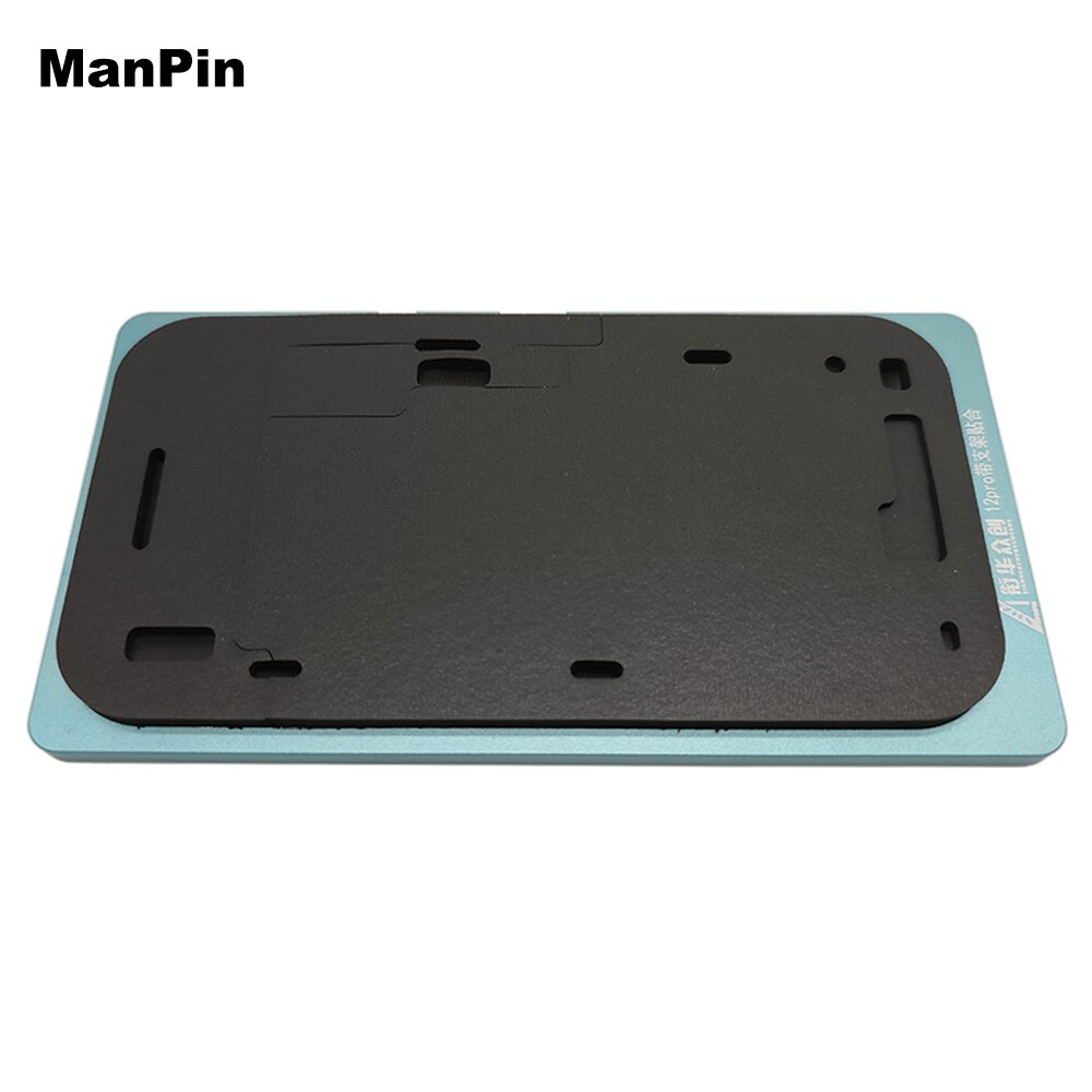 For iPhone 13 Pro Max 12 LCD Screen Alignment OCA Laminating Mold Holder No Take Bezel Frame Flex Cable Rubber Pad Repair Tools