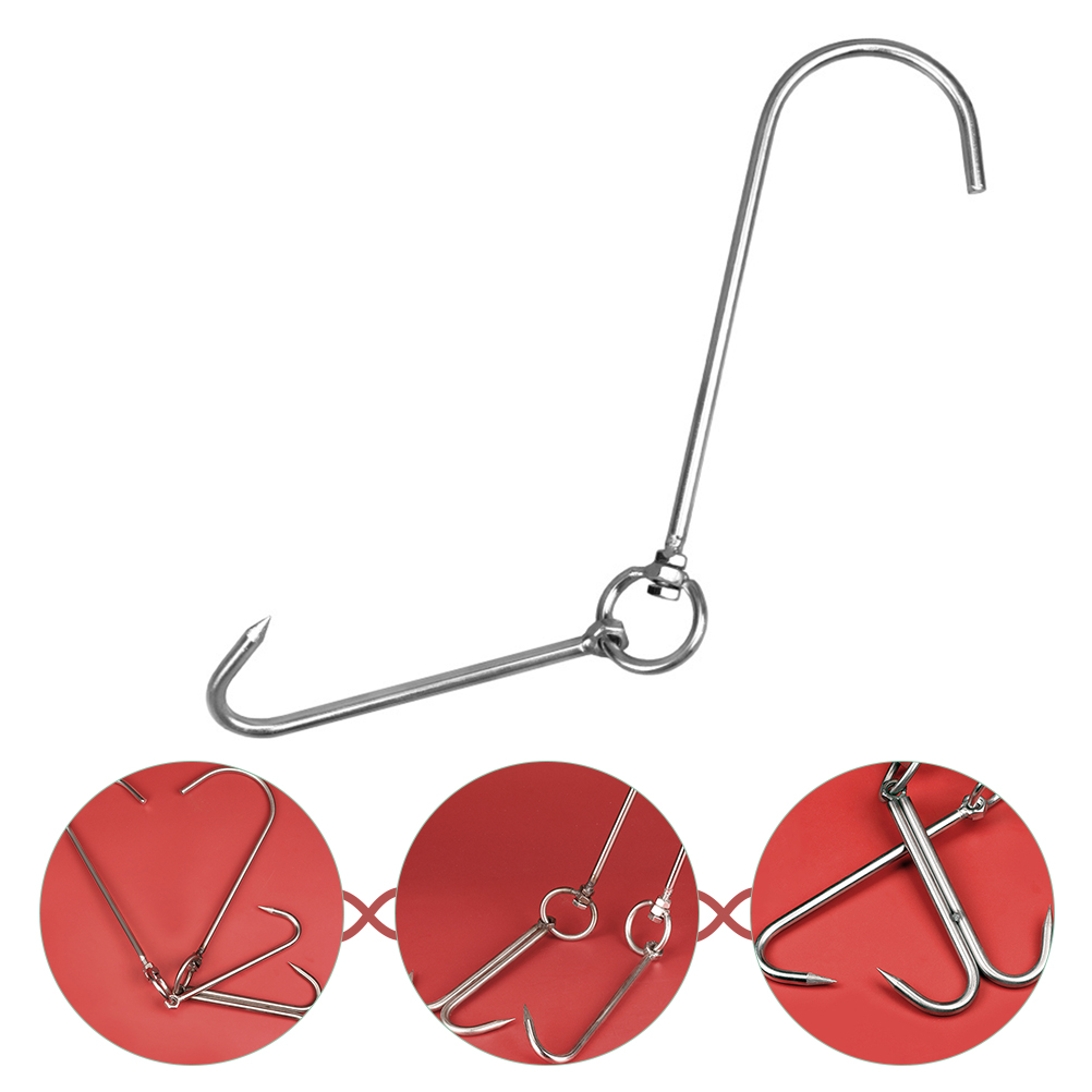 Stainless Steel Meat Hook Durable Meat Hanging Hook Bacon Shop Meat Hook