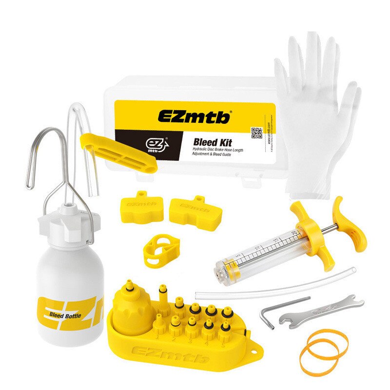 EZmtb Master Universal Bicycle Hydraulic Disc Brake Bleed Kit For Magura Hayes Formula Sram Avid Giant ZOOM Brake