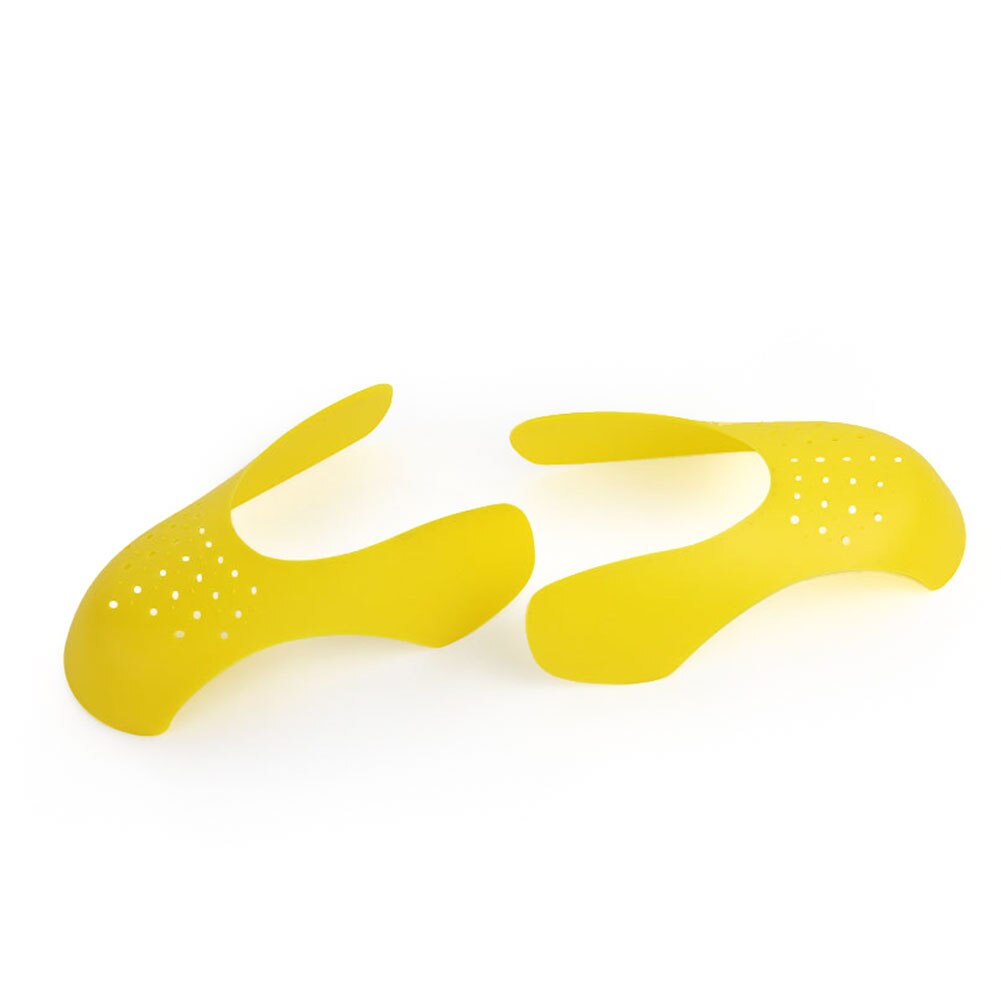 Civière de baskets pour chaussures légères et lavables, 1 paire, protection Anti-pli pour protéger les orteils: Yellow S