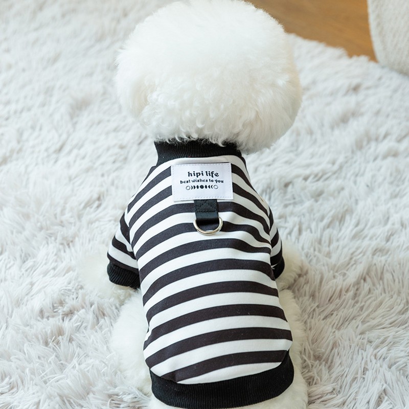 Vestiti per cani Autunno Inverno Felpe con cappuccio per cani da compagnia Carlino Bulldog francese Chihuahua Vestiti Cucciolo di cane Costume Vestiti per animali domestici Felpa con imbracatura: S / Black