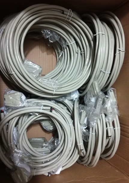 Cabo de voz de 5 medidores 32x2 = 64 para zte dslam 9806 h, f822, f820, f821 equipamentos 32x2 = 64 pinos conector 32 par de linha fibra de núcleo