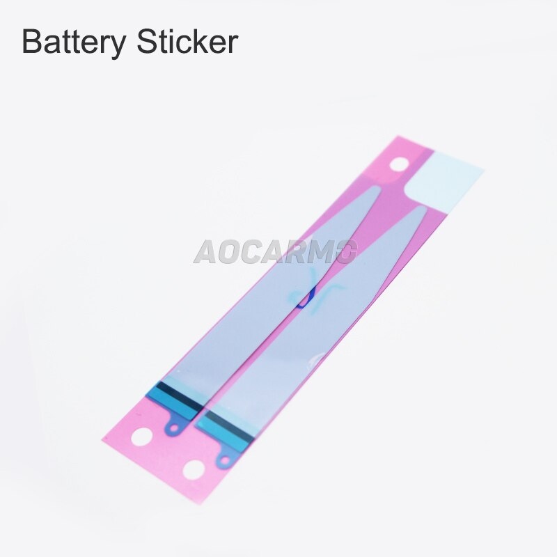 Aocarmo Black/White LCD Display Screen Adhesive + Battery Anti-Static Sticker Glue Tape For iPhone 7 4.7" 7G Replacement