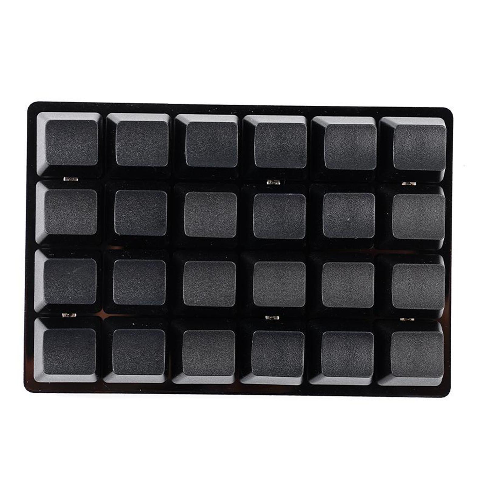 Mini teclado mecánico personalizado USB, 2/3/4/6/9/12/16/24 teclas, teclado para juegos, dispositivo Sayo, atajo, teclas programables Macro