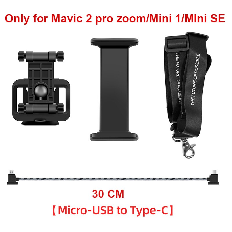 Tablet Houder Beugel Telefoon Voor Dji Mavic 2 Pro Zoom Mini 1 Se Drone Monitor Vooraanzicht Mount Voor Mavic pro/Air/Spark Accessoire: Mavic 2 Mini Type-C