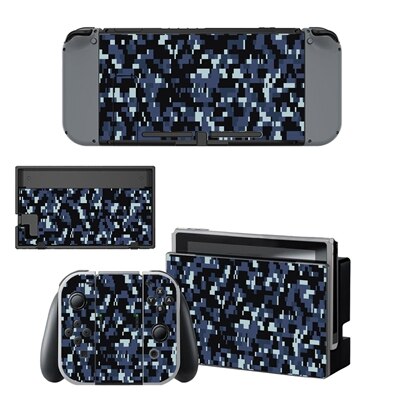 Cool CS Camouflage Sticker Vinyl Skin For Nintendo Switch NS Console Controller Protector Classic Cover Decals: YSNS0106