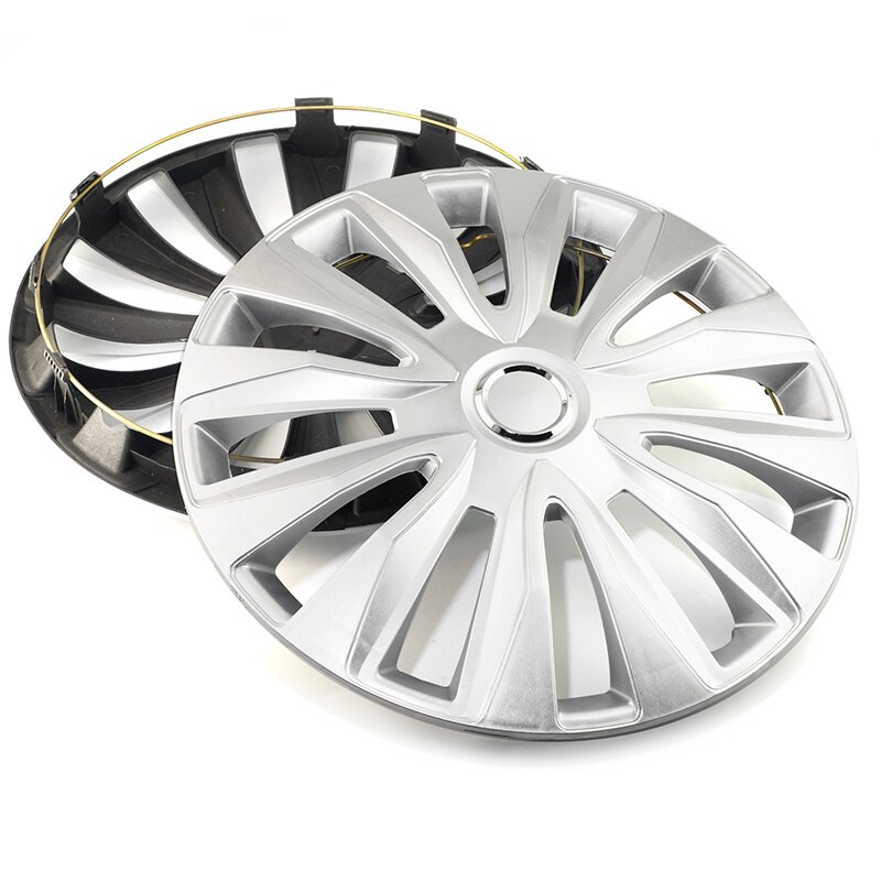 1 Piece 14" Wheel Center Cap R14 Rim Center Cover Universal Hub Cap With 12 Wheel Spoke Car Accessorie