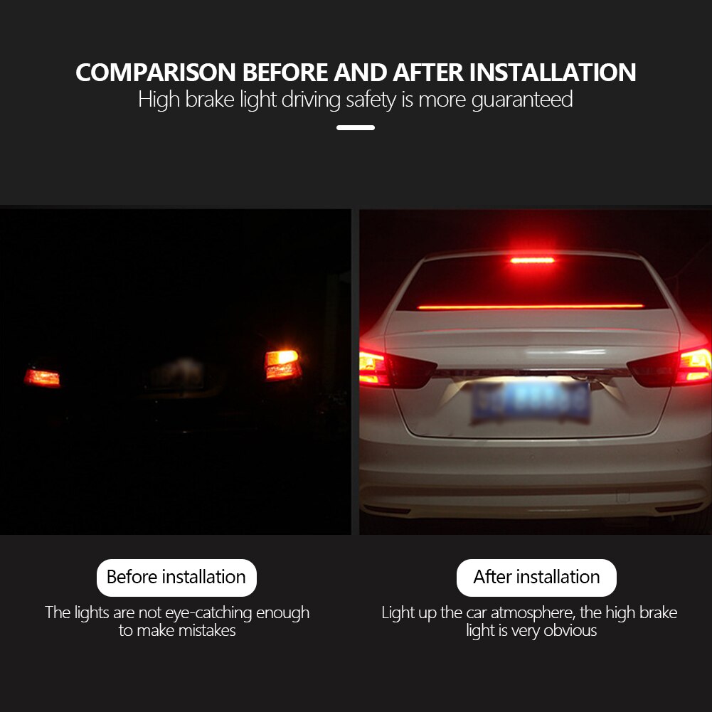 Licht Auto 90Cm/100Cm Car Light Strip Led Multi-mode Links/Re... – Vicedeal