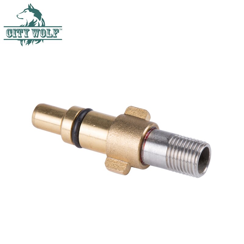 Car Washing Machine Brass Adaptor For Nilfisk Alto Kew Huter High Pressure Washer Car Cleaning Accessory Lance Foam Connector