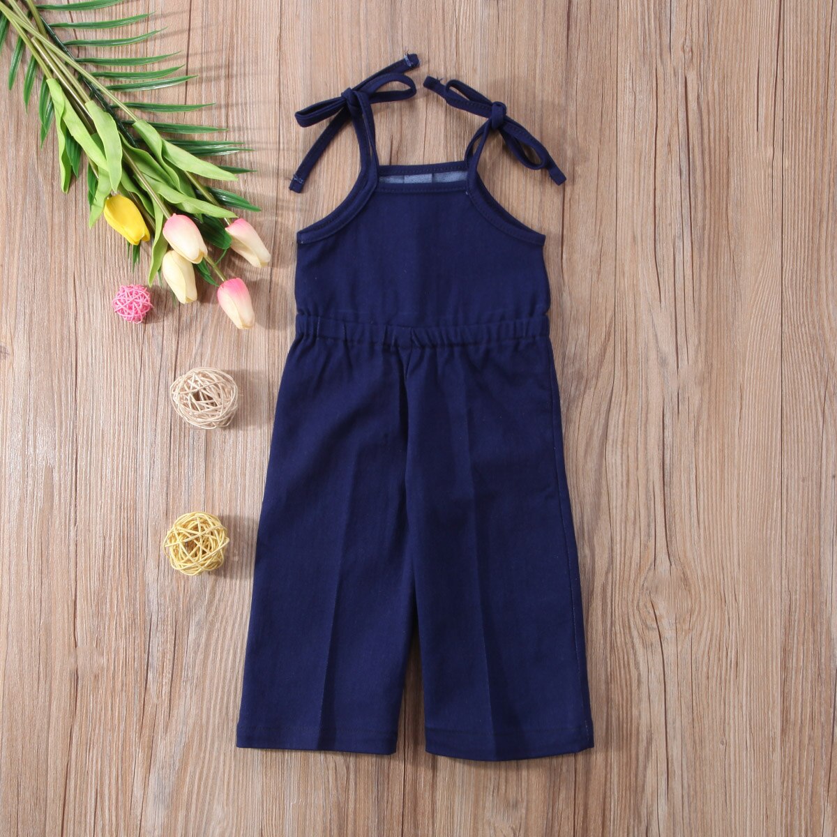 Peuter Kids Meisjes Kleding Denim Riem Bib Broek Romper Jumpsuit Playsuit Outfit Kleding