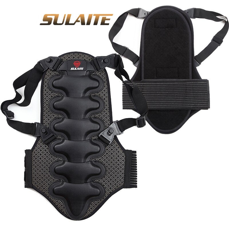 SULATE Motorcycle Back Armor Protector Motocross Bike Rock Climbing Ski Skate Snowboard Cycling Back Protector Body Spine Armour