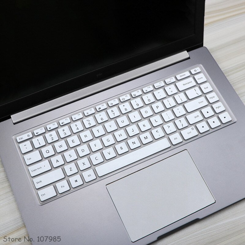 For Xiaomi RedmiBook 16 Laptop AMD Ryzen 4500U 4700U Redmi Book 16.1 Inch Notebook Silicone Keyboard Cover Skin Protector: White