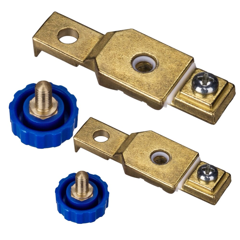 Blue Universal Car Battery Use Power Off Switch Battery Leakproof Terminal Car Battery Power Off Switch: Default Title