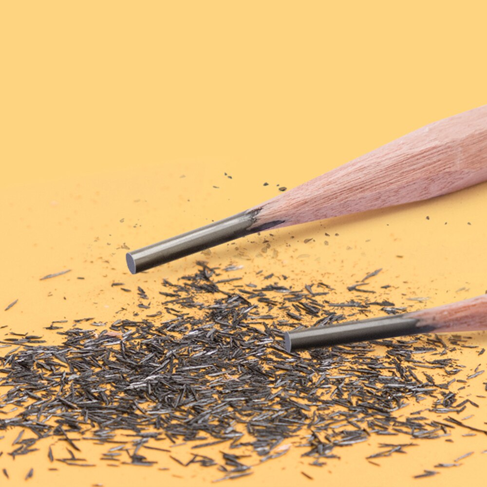 Deli Pencil Student Writing Exam Drawing Sketch Special Pencil Safety Log 2B/HB Wooden Triangle/Hexagon Rod Student Stationery