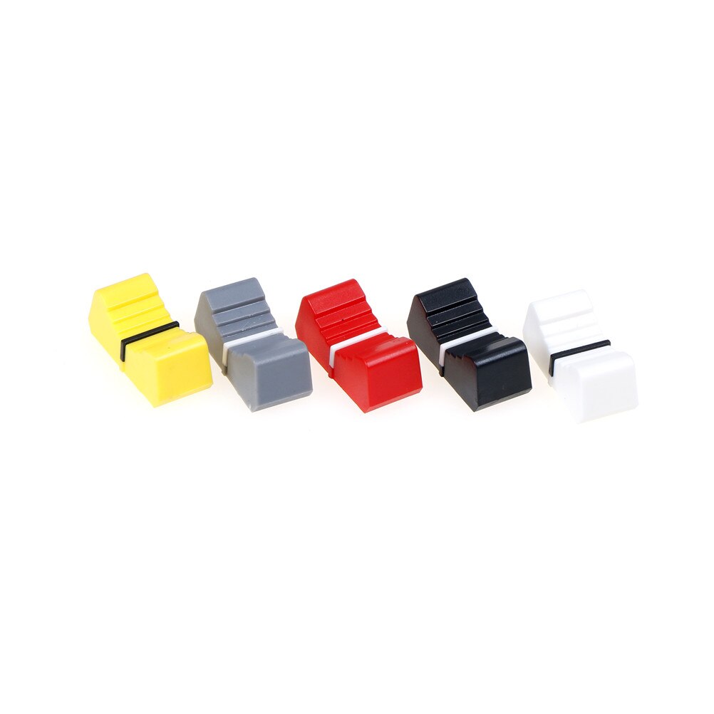 10 stk mikser fader lokk potensiometer knott trykk lokk 8mm mikser elektronisk tastatur skyve potensiometer