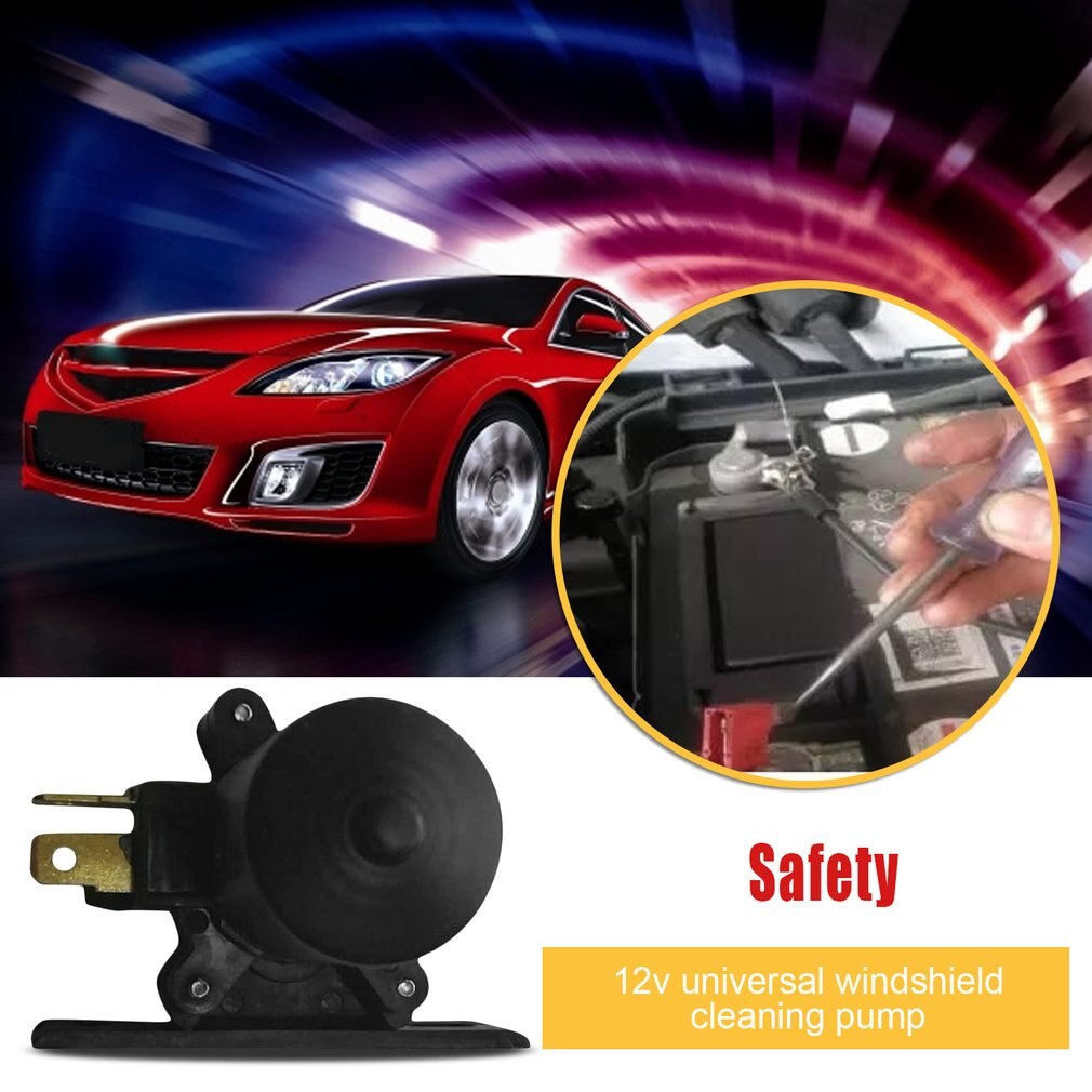 12 Volt Universal Windshield Windscreen Washer Pump Electric Water Pump Water Transfer Pipe Motor For Van Car Bus Truck