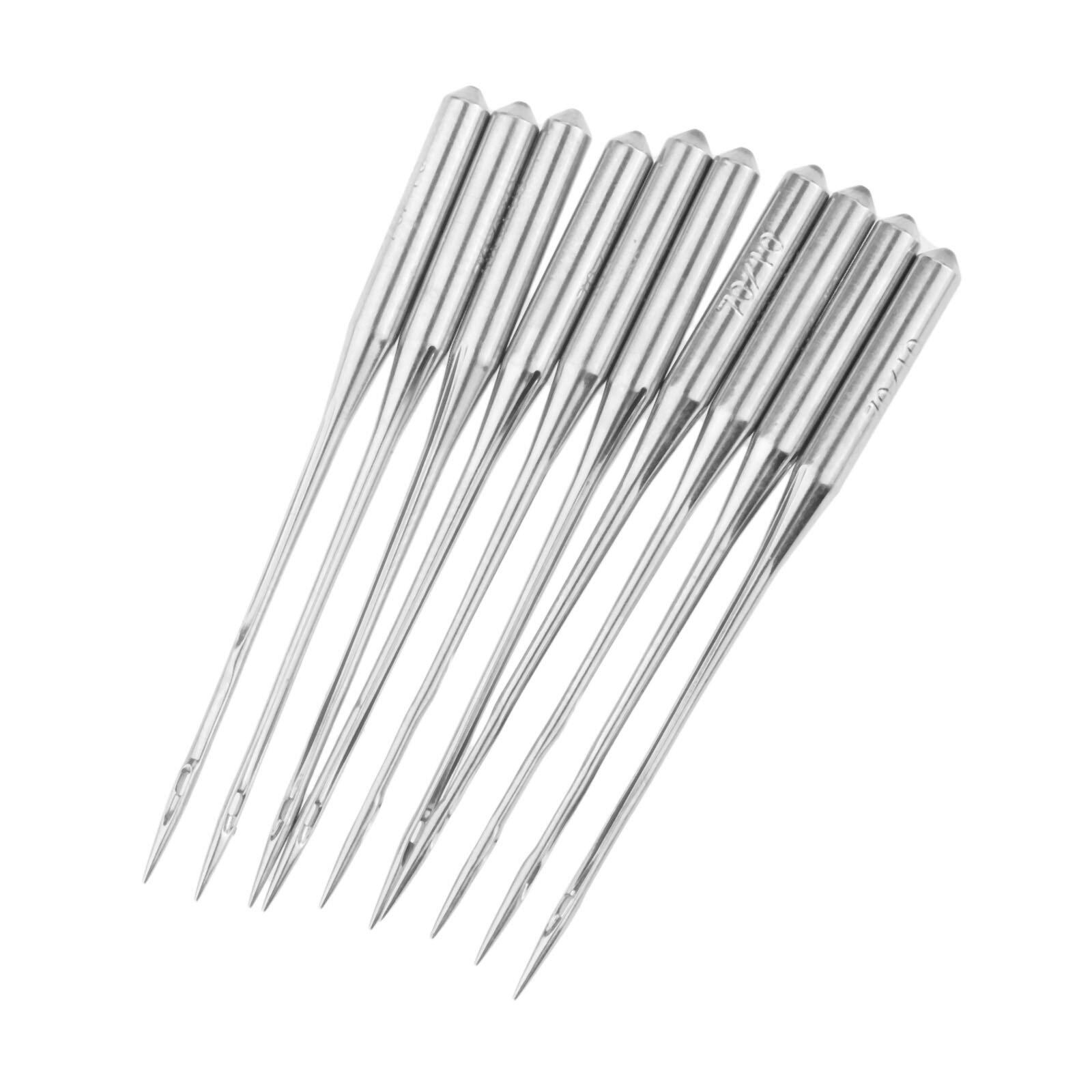 50Pcs DC*1 Industrial Domestic Overlock Sewing Machine Needles Fit for JUKI BROTHER Singer Sewing Needles Parts Accessory 9#-21#: 70