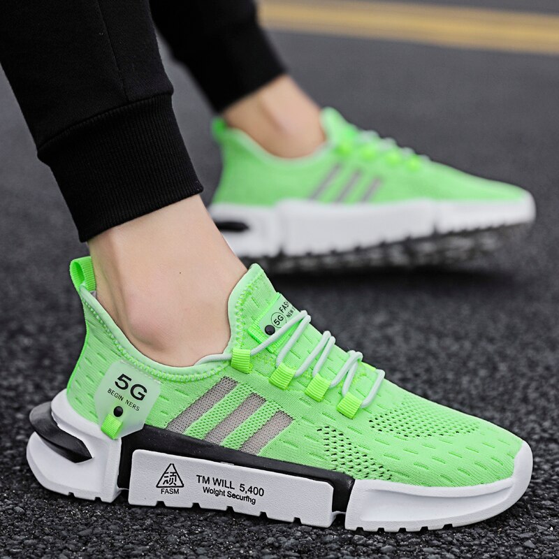 Menn joggesko utendørs lys solf uformelt joggesko til menn våren leiligheter sko zapatillas hombre menn joggesko merke