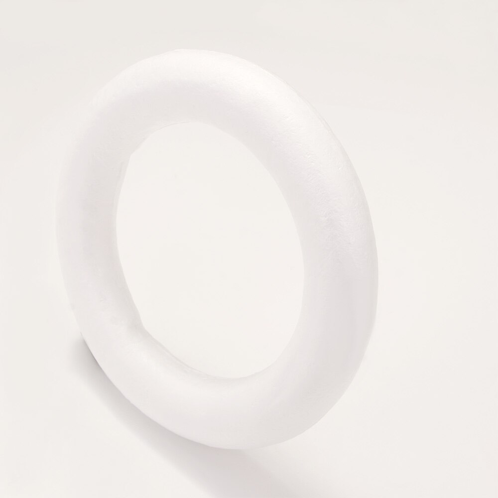 XMAS Polystyrene Styrofoam Foam Ring For Craft DIY Accessory Handmade Party Decorations