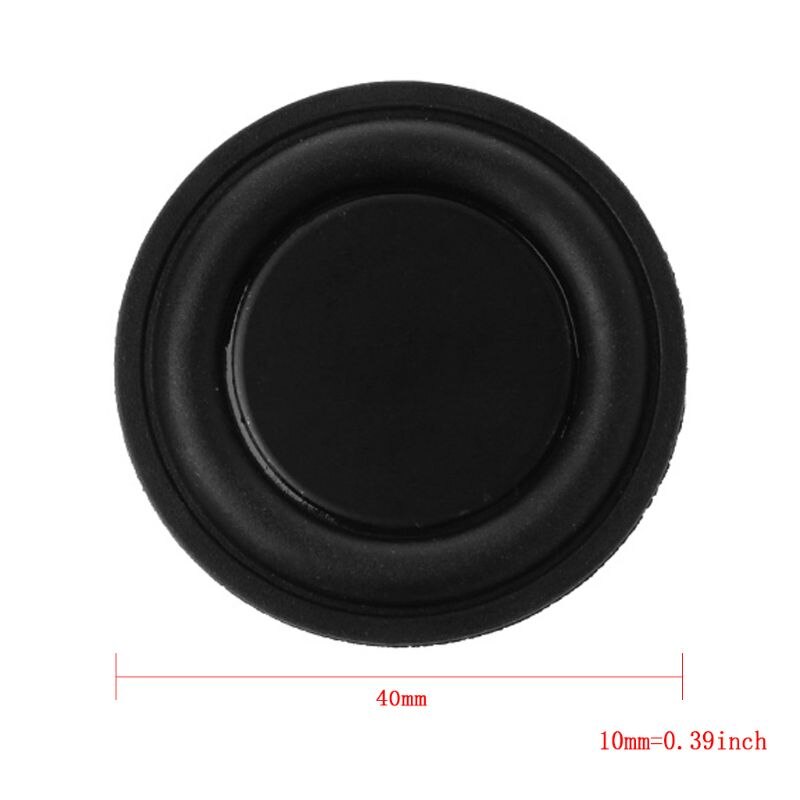Haut-parleurs en caoutchouc de basse de Membrane de Vibration de haut-parleur de Subwoofer de radiateur passif de 40mm