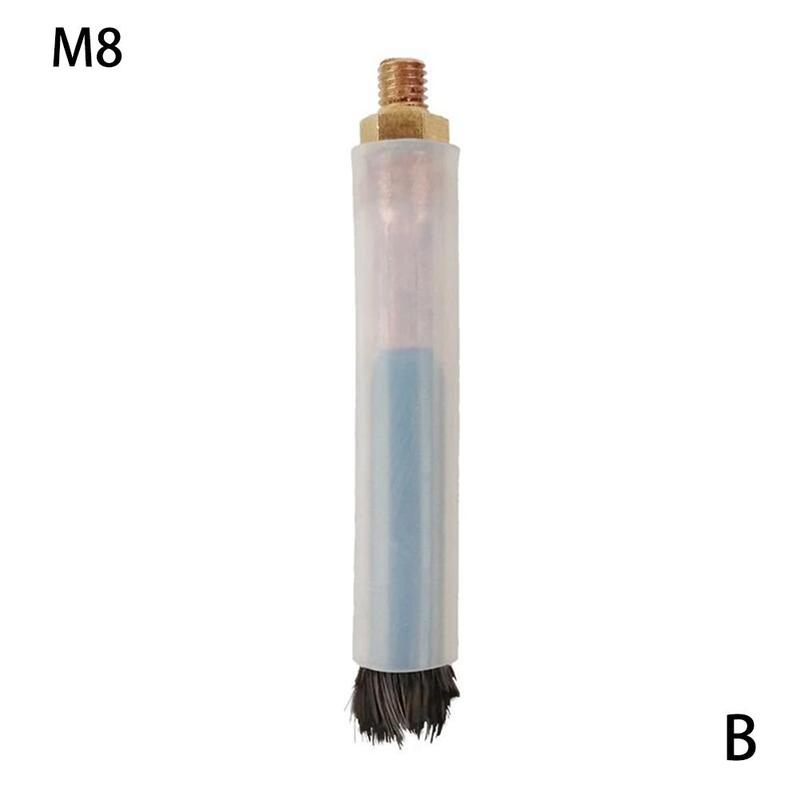 Thread Carbon Fibre Weld Cleaning Brush Used Clean Passivate And Polish Welding Brush For Tig Mig Cleaning Weld Cleaner Wel V3z4: M8