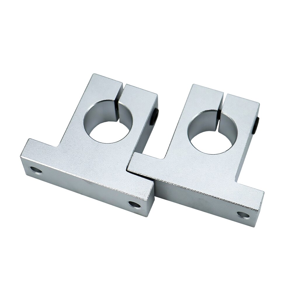 2 pc/lot SK8 SK10 SK12 SK16 SK20 SK25 linear shaft rail shaft Side Blocks support bearing for CNC 3D printer