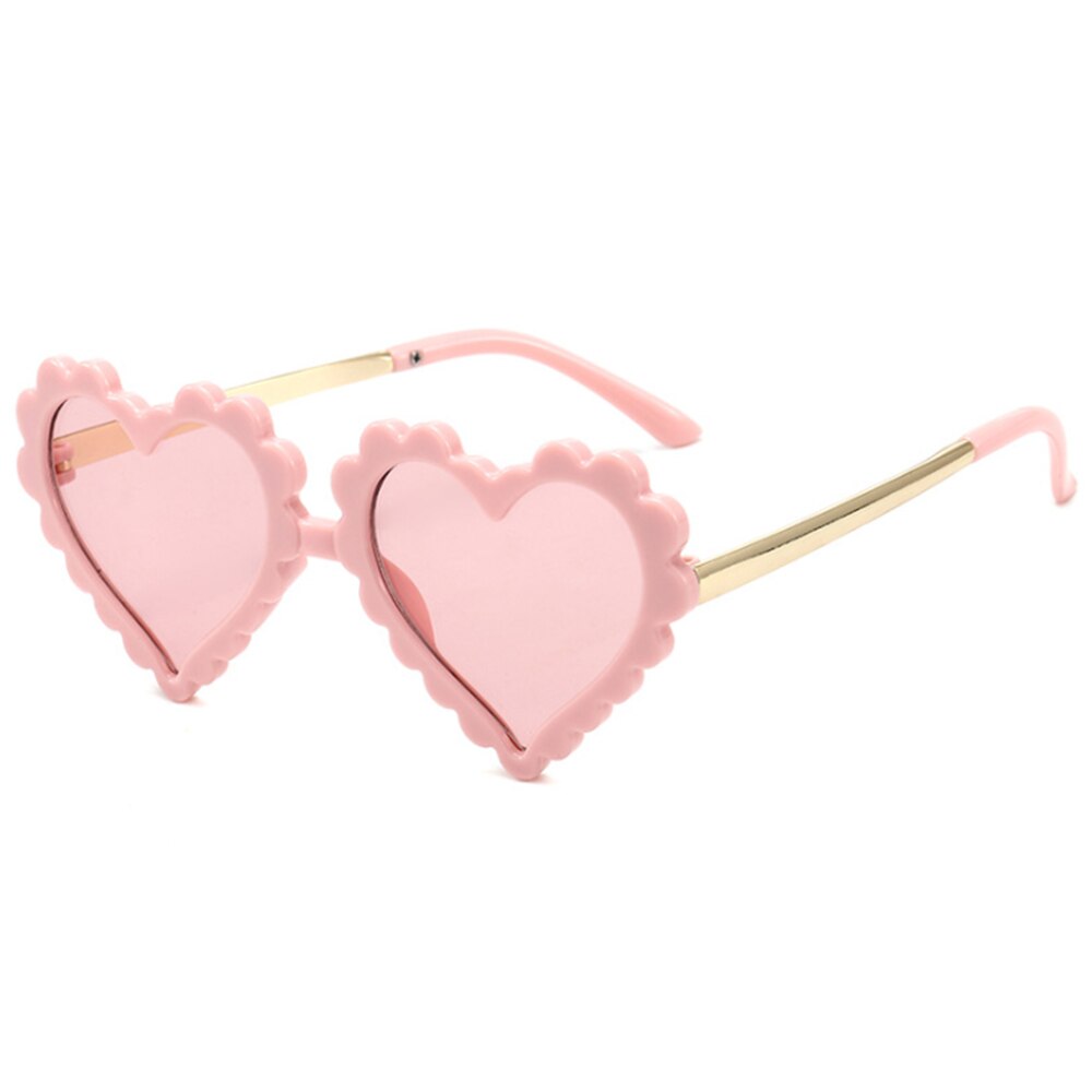 Baby Herz Kinder Sonnenbrille Neue Liebe Kunststoff Rosa Sonnenbrille Mädchen Jungen Uv400 Sonnenbrille: 4