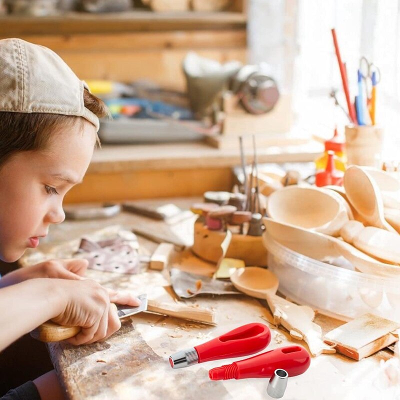 Linoleum Cutter Set, 2 Sets Craft Lino Cutters With 6 Assorted Blades For Lino Cutting And Crafting, Carvings, DIY Craft