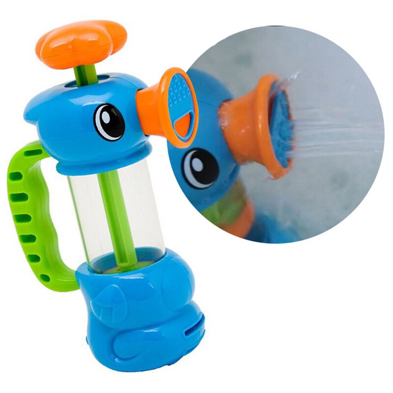 Seahorse Water Shower Toy Hippocampus Water Shower Games Bath Bathroom Toy Baby Bathing Float Fishing Toy For Children Swim Pool
