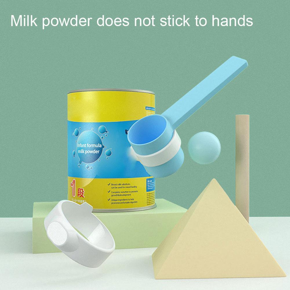 Misurini per latte in polvere per bambini e misurino misurino cucchiaio manico in silicone accessori da cucina strumento di misurazione