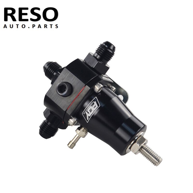 Reso Universele 30-70 Psi Auto Fuel Pressure Regulator Gauge 3 AN6 Fitting 3 Wasmachines Kit