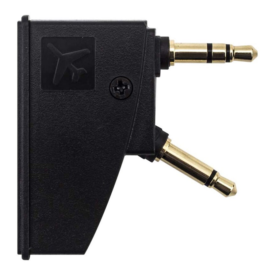 Airline Airplane Flight Headphone Adapter Compatible for Bose Quiet Comfort QC2/QC3/QC15/QC20/QC25, Aviation Plugs to 3.5mm Jack