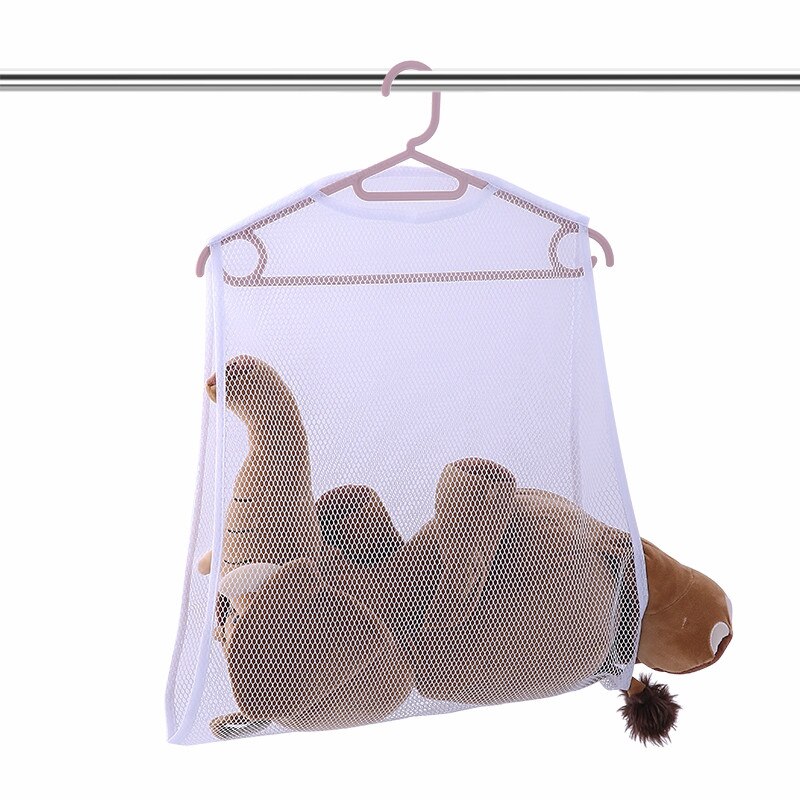 47*55 cm Wit Mesh Drogen Netten Opknoping Organisator Speelgoed Kussen Drogen Netto Rack Wasserette Opslag & organisatie