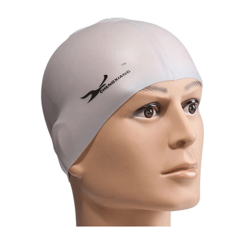 13 Styles Swimming Cap Waterproof Silicone Swim Pool Hat Adult Men Long Hair Women stretch Swimming Hats