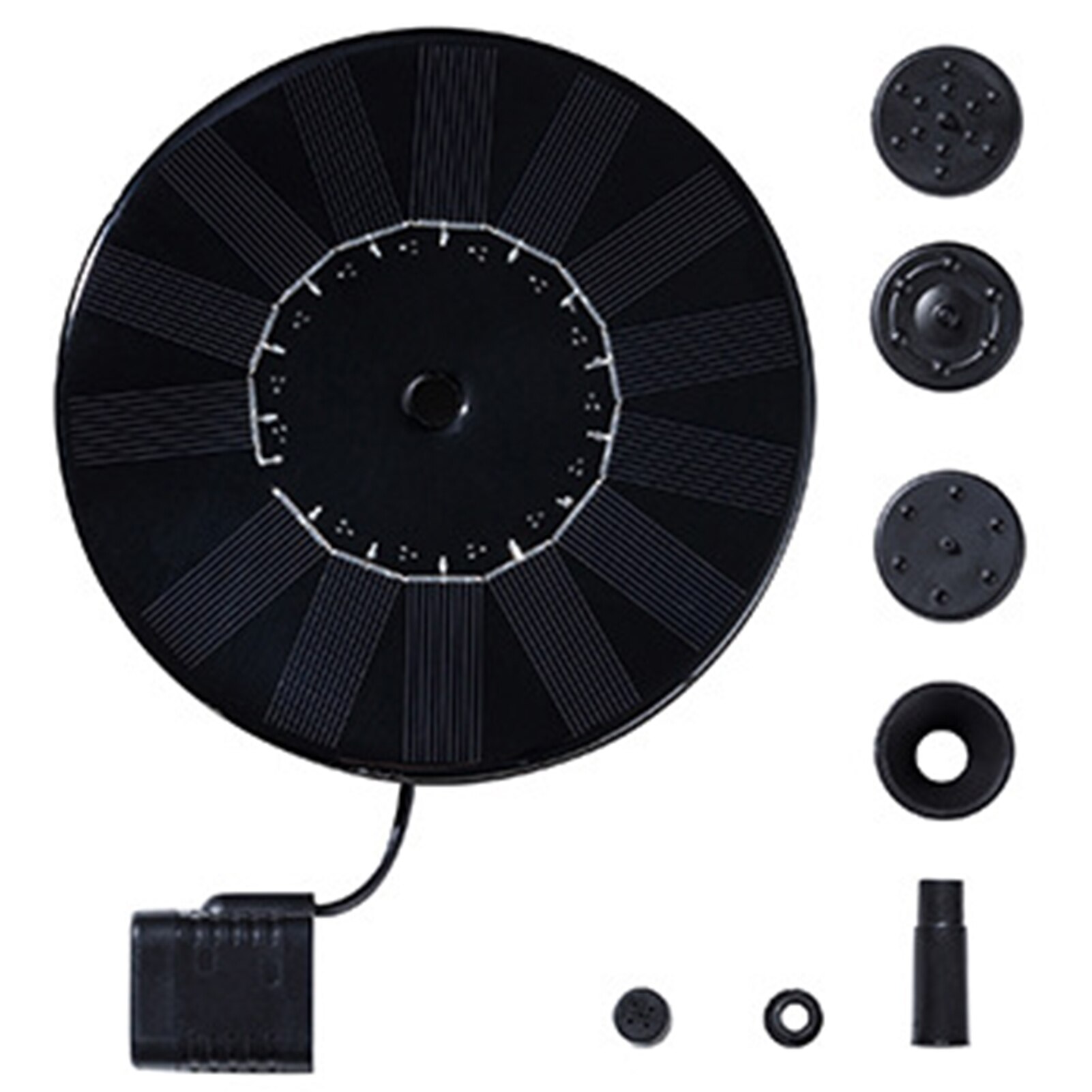 Mini Solar Fountain Pump Solar Powered Water Fountain Garden Fountain Floating Water Solar Waterfall Pool Pond Garden Decoration