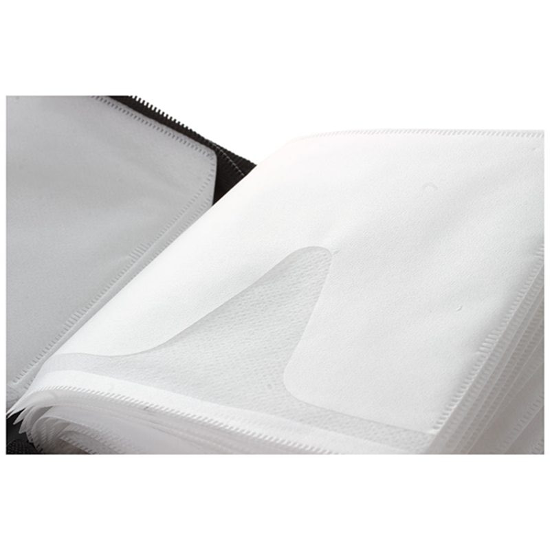 Portable Rectangle CD Carrying Storage Case Bag Holder Black