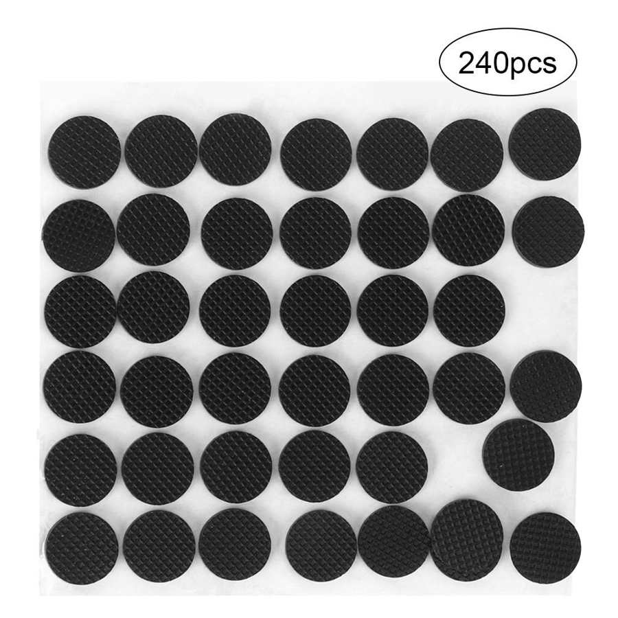 240Pcs Waterdichte Siliconen Pads Afdichting Ronde Mat Schroef Bevestiging Washer 15Mm X 2Mm Deur Silicon Bumper
