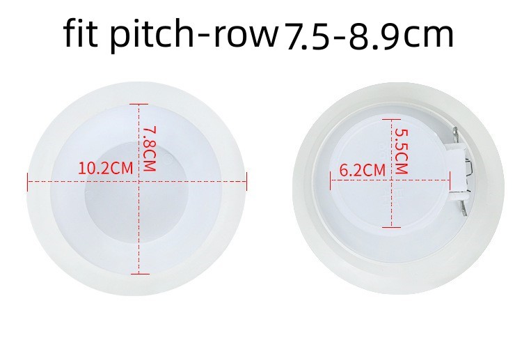 Anti-geur Plug Hurken Pan Squat Toilet Pit Anti-blocking Stopper Duurzaam Voorkomen Riolering Overloop Cover Badkamer Accessoire: WHITE