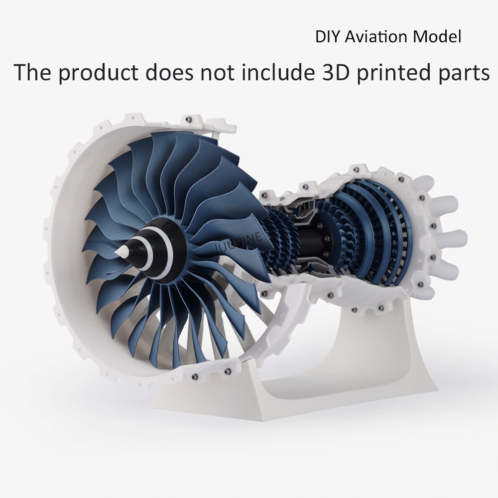 For Bambu Lab Jet Engine 006 Model Components Kit Hardware Bambulab Aircraft Engine Diy Model 3d Printer Parts