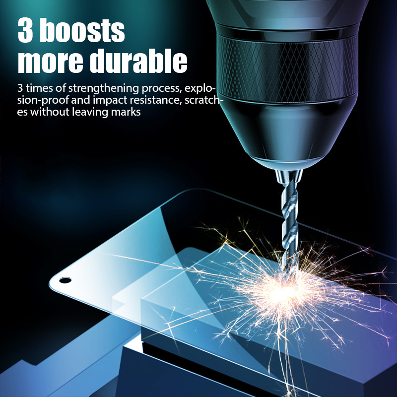 3 Stück HD voll Startseite gehärtetes Glas für Realme 10 11 9 Profi Plus 12 8 9i 8i Displayschutzfolie