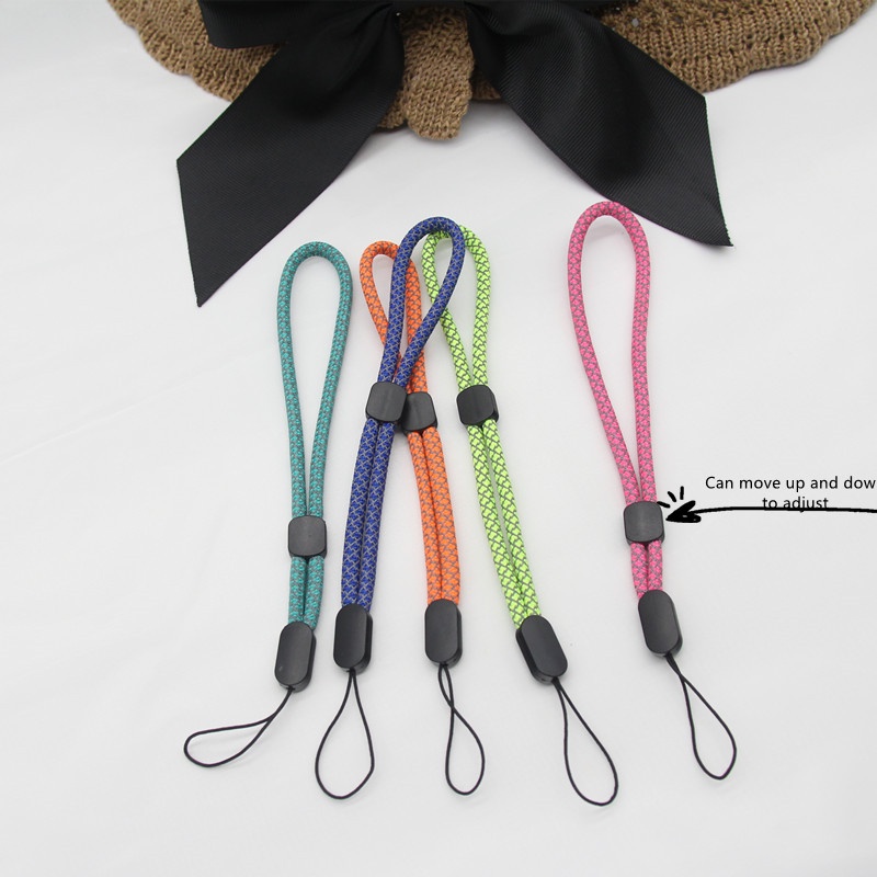 Personality Color Short Wrist Rope Phone Lanyard P... – Vicedeal