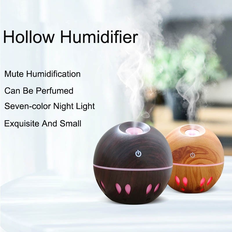 4 # Portable Air Aroma Essentiële Olie Diffuser Led Aroma Aromatherapie Luchtbevochtiger Olie Aromatherapie Cool Mist Maker Voor Thuis