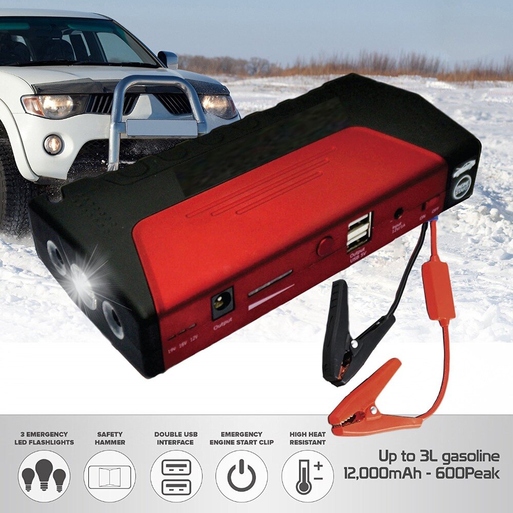 12V Battery Charger With 75A Engine Start - 12A Fast Charge & 2A Maintenance Modes