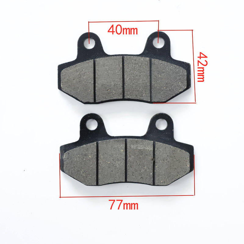 Motorradbremsen vorne hinten Scheibenbremsbeläge Schuhe für 50 cc 125 cc 150 cc 250 cc CBR CRF CTCT CBX Rolle Moped: Kakifarbig